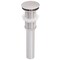 Novatto Blue Onyx Vessel Sink and Brushed Nickel Umbrella Drain NOSV-BOBN - alternate 3